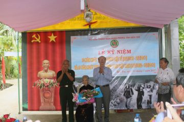 Bến Tre tổ chức kỷ niệm 67 năm ngày truyền thống TNXP và bàn giao Nhà thờ Liệt sỹ TNXP, Anh hùng LLVTND Lê Trung Kiên