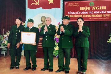 Hội Cựu TNXP huyện Can Lộc tiếp tục xứng đáng đạt danh hiệu lá cờ đầu của tỉnh