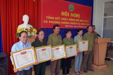 Hội Cựu TNXP tỉnh Ninh Thuận tổng kết công tác 2017