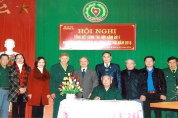 Hội Cựu TNXP huyện Tiền Hải tổng kết công tác năm 2017
