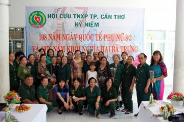 Hội Cựu TNXP TP. Cần Thơ đã tổ chức họp mặt nữ hội viên nhân ngày 8/3
