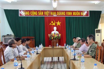 Đoàn công tác của Trung ương Hội làm việc tại Quảng Ngãi, Bình Định, Phú Yên