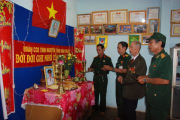  Mấy cảm nhận trong ngày 30/4 tại Đội Cựu Chiến binh tình nguyện huyện Bù Đăng