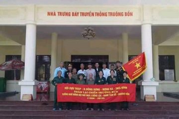 Đoàn cựu TNXP C442 – N44 – BT16 TNXP tỉnh Thái Bình  thăm lại chiến trường xưa