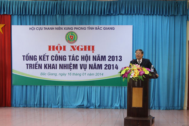 Hội nghị tổng kết công tác 2013 của Hội Cựu TNXP Bắc Giang
