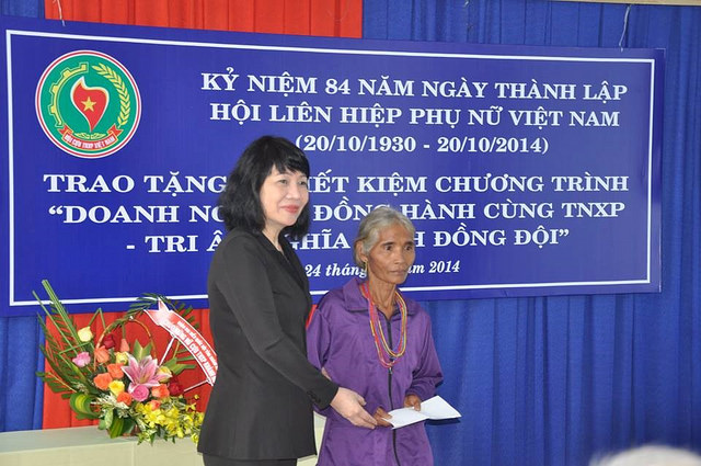 Hoạt động của Ban Công tác Nữ cựu TNXP Khánh Hòa