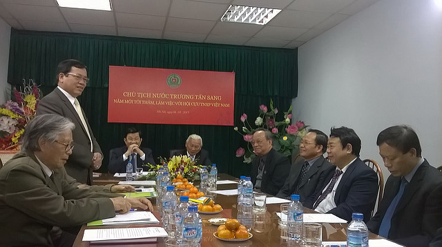 Chủ tịch nước thăm và làm việc với Hội Cựu TNXP Việt nam