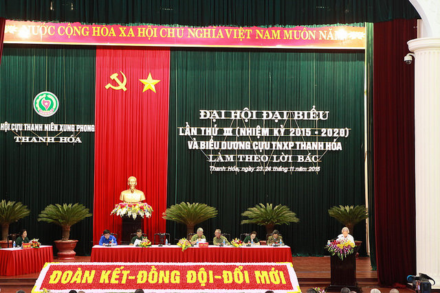 Đại hội đai biểu Hội Cựu TNXP tỉnh Thanh Hóa