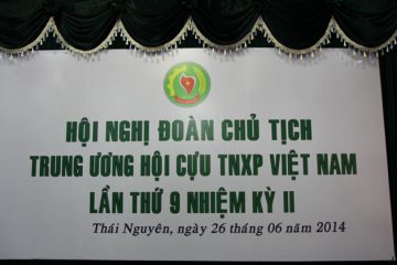 Hội nghị Đoàn Chủ tịch Hội Cựu TNXP Việt Nam lần thứ 9, nhiệm kỳ II