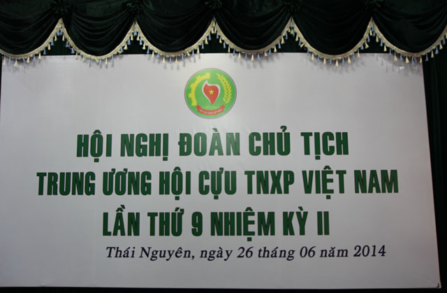 Hội nghị Đoàn Chủ tịch Hội Cựu TNXP Việt Nam lần thứ 9, nhiệm kỳ II