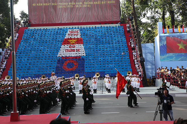 Lễ Tổng duyệt Đại lễ 30/4 tại Tp Hồ Chí Minh