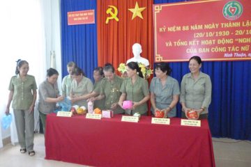 Ban Công tác nữ Tỉnh hội Ninh Thuận tổ chức kỷ niệm ngày 20/10