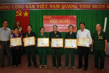 Hội Cựu TNXP xã Đồng Tâm tổng kết công tác Hội năm 2018