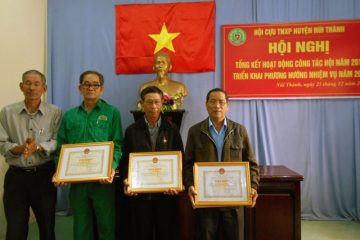 Hội Cựu TNXP huyện Núi Thành tổng kết hoạt động 2018