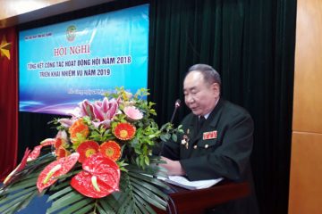 Ủy ban nhân dân tỉnh tặng cờ thi đua xuất sắc năm 2018  cho Hội Cựu TNXP tỉnh Bắc Giang