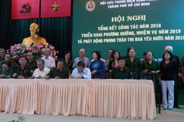 Hội Cựu TNXP thành phố Hồ Chí Minh tổng kết năm 2018; triển khai phương hướng, nhiệm vụ năm 2019
