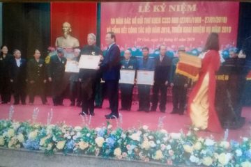Hội Cựu TNXP tỉnh Nghệ An tổ chức trong thể lễ kỷ niệm 50 năm Bác Hồ gửi thư khen Đại đội TNXP 333 – N69