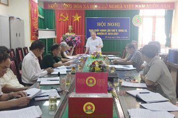 Hội CựuTNXP tỉnh Bắc Giang họp Ban Chấp hành lần thứ 8 khóa III