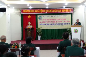 Hội Cựu TNXP tỉnh Bình Định kỷ niệm 69 năm Ngày truyền thống Lực lượng Thanh niên xung phong