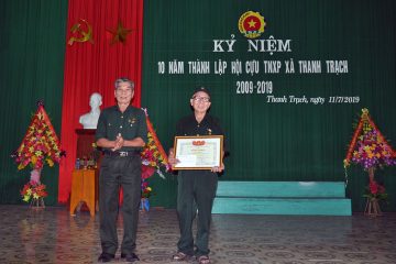 Hội Cựu TNXP xã Thanh Trạch long trọng kỷ niệm 10 năm thành lập