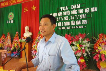 Hội Cựu TNXP xã Hà Ninh tọa đàm nhân 69 năm Ngày truyền thống 15/7