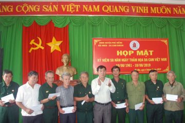 Phú Riềng kỷ niệm  58 năm ngày Thảm họa Da cam ở Việt Nam