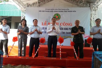 Khởi công xây dựng bia lưu niệm địa điểm xuất quân  Đội thanh niên xung phong N21 tỉnh Thanh Hóa