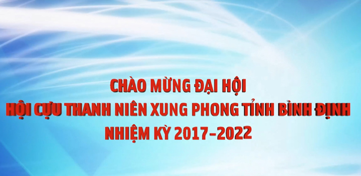 Chào mừng Đại hội đại biểu Hội Cựu TNXP tỉnh Bình Định nhiệm kỳ 2017-2022