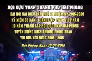 Đại hội đại biểu Hội Cựu TNXP Tp Hải Phòng lần thứ III