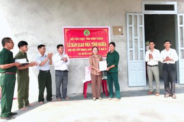 Bình Thuận trao nhà tình nghĩa cho hội viên nghèo