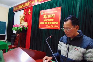 Hội Cựu TNXP huyện Hà Trung tổng kết công tác năm 2019
