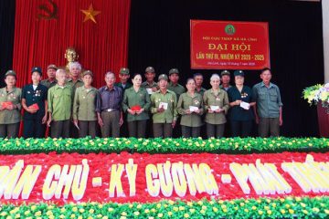Hội Cựu TNXP xã Hà Lĩnh đại hội nhiệm kỳ IV