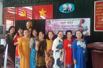 Ban công tác nữ Hội cựu TNXP quận Phú Nhuận kỷ niệm ngày 20/10