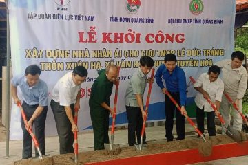 Khởi công xây dựng nhà nhân ái cho cựu TNXP Lê Đức Tráng