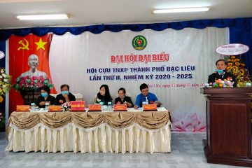 Đại hội đại biểu Hội Cựu TNXP thành phố Bạc Liêu lần thứ II