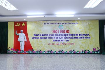 Hội Cựu TNXP tỉnh Lạng Sơn tổng kết 5 năm thực hiện Chỉ thị số 05-CT/TW của Bộ Chính trị
