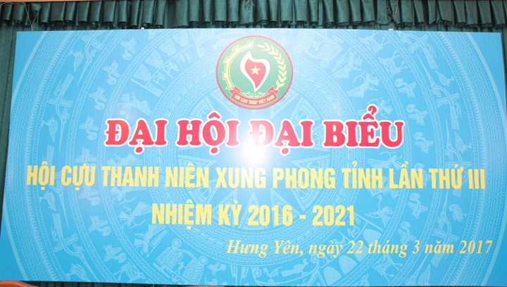 Đại hội đại biểu Hội Cựu TNXP tỉnh Hưng Yên nhiệm kỳ 2016-2021