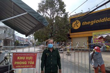 Cựu thanh niên xung phong tỉnh Tiền Giang tích cực tham gia phòng chống dịch bệnh covid 19.