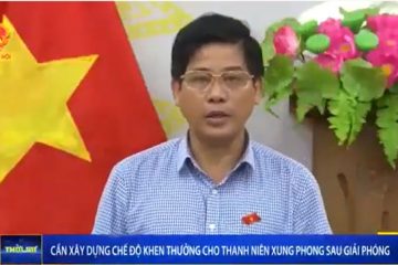 CẦN XÂY DỰNG CHẾ ĐỘ KHEN THƯỞNG CHO THANH NIÊN XUNG PHONG SAU GIẢI PHÓNG