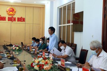 Chủ tịch Hội Cựu TNXP Việt Nam  làm việc với UBND tỉnh Điện Biên