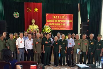 Đại hội đại biểu Hội Cựu TNXP huyện Yên Khánh lần thứ IV