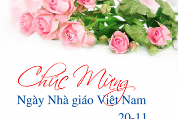 Mừng ngày Nhà giáo Việt Nam