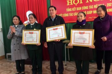 Ban Công tác nữ cựu TNXP Phổ Yên thị xã Phổ Yên, tỉnh Thái Nguyên hoạt động hiệu quả