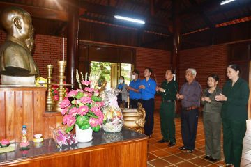 Phú Yên phối hợp tổ kỷ niệm 55 năm ngày Bác Hồ đến thăm và nói chuyện tại Đại hội thi đua các Đội TNXP chống Mỹ cứu nước