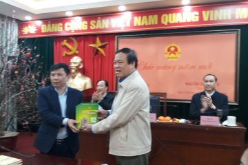 Chủ tịch Hội Cựu TNXP Việt Nam thăm Trung tâm Bồi dưỡng cán bộ và Nghiên cứu khoa học UBTƯMTTQ Việt Nam