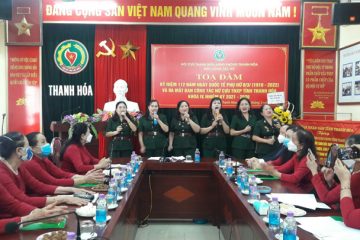 Tỉnh hội Thanh Hóa tổ chức tọa đàm ngày Quốc tế phụ nữ 8/3 và ra mắt Ban Công tác nữ cựu TNXP tỉnh