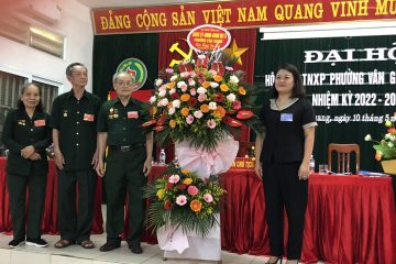 Đại hội cựu thanh niên xung phong phường Vân Giang