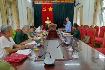 Huyện hội Hà Trung tổ chức kiểm tra công tác các hội cấp xã