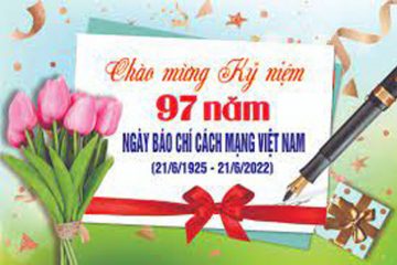 Thư chúc mừng nhân kỷ niệm 97 năm ngày Báo chí Cách mạng Việt Nam