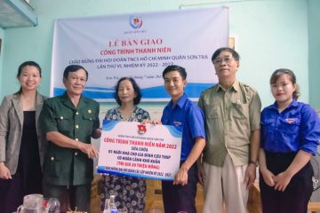 Quận đoàn Sơn Trà  trao tặng công trình thanh niên